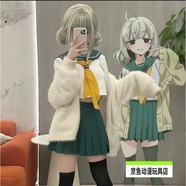 柯霸憧憬成為魔法少女cos服全套 卡通周邊二次元動漫漫展少女cosplay 魔法少女短款【裙長39-45cm】 S