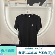 FILA官方旗艦斐樂2025夏季新款男子運動場下健身針織短袖T恤A11M52112 A11M521127FBK XL