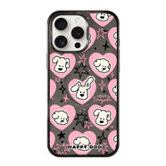 TSCASE原創(chuàng)粉心puppy狗適用蘋果手機殼iphone16磁吸殼13卡通12黑色動畫 粉心puppy閃粉磁吸殼 iPhone16ProMax