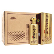 金沙貴州金沙回沙酒 53度醬香型白酒【喜酒】 53度 500mL 6瓶 鉆石七星