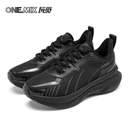 玩覓（ONEMIX）避震跑步鞋厚底慢跑網(wǎng)面透氣訓(xùn)練鞋戶(hù)外運(yùn)動(dòng)鞋情侶鞋