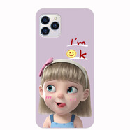 朵唯原裝適配6.4寸朵唯DOOV 20200308卡通保護套D60promax可愛(ài)手機殼防摔潮流 女孩 ok