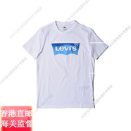 Levi's李維斯男款經(jīng)典LOGO印花短袖T恤17783-0140官方旗艦正品 藍色logo 22489-0118 S
