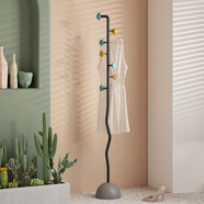 顧得意式簡(jiǎn)約臥室掛衣架創(chuàng  )意衣服架子網(wǎng)紅立式極簡(jiǎn)輕奢室內收納衣帽架 【絢彩色】意式極簡(jiǎn)衣帽架 25cm*180cm