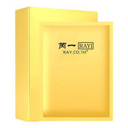 芮一芮一（RAYI）蠶絲面膜 補水保濕 提亮膚色 緊致舒緩護膚 金色銀色 金色一盒（10片）