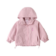 贏(yíng)一貝（Yingyibei）女童運動(dòng)套裝幼兒外套童裝韓版打底褲兩件套春季新款外穿潮童夾克 粉色外套 90