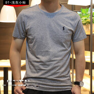 POLO SPORT RALPH LAUREN拉夫勞倫圓領(lǐng)t恤男2025夏季新款純棉薄款寬松T恤 淺灰D-小標(biāo) M 建議(125-140斤