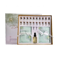 箴顏 ZIINYIIN旗艦正品直營店護膚品美肌霜透亮潤顏霜玫瑰精華液小綠膜套盒 素顏花容潤膚套