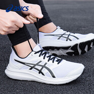 ASICS亞瑟士男鞋秋季透氣跑鞋運(yùn)動(dòng)鞋舒適輕便緩震回彈跑步鞋子 JOLT 4 白色/黑色-101 41.5