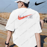 耐克（NIKE）T恤男短袖運(yùn)動(dòng)半袖夏季男士體恤AR官方旗艦正品 HF6594-100/答題卡全對(duì)/ M