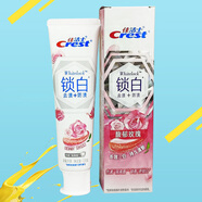 佳潔士（CREST）雙色鎖白牙膏 馥郁玫瑰香120g