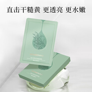 果本 官方補(bǔ)水保濕面膜女控油平衡收縮毛孔面膜貼護(hù)膚生日禮物送女友 水嫩深潤(rùn)果柔柔面膜5片