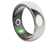 小米鍋巴華為智選通用蘋(píng)果手機適用華為三星蘋(píng)果通用新智能戒指高 [充電倉]銀全天自動(dòng)監測血糖血 7號直徑17MM指圍5.5cm