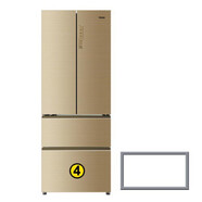 適用海爾卡薩帝Casarte冰箱密封條BCD-559WDCAU1 557WDGSU1 558WS 下抽