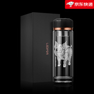 雷德夫（LEIDFOR）新款 G1【動(dòng)物系列】玻璃杯 茶杯 金豬
