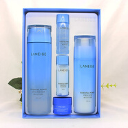 LANEIGE韓國蘭芝致美青春雪凝緊致水乳套裝淡細紋補水保濕滋潤型抗皺套盒 蘭芝水庫水乳2件套裝22版滋潤型