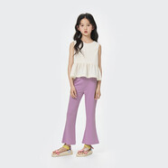 GXG【多色】GXG童裝夏裝新款褲子兒童休閑褲女童喇叭褲顯瘦長褲子