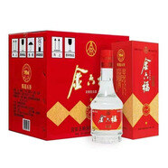 金六福一星福星酒52度濃香型白酒475ml*6瓶整箱禮盒裝純糧 52%vol 475mL 6瓶