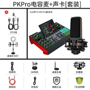 十盞燈 G10麥克風(fēng)聲卡G20套裝手機電腦通用抖音快手主播直播K唱歌喊麥帶貨專(zhuān)業(yè)錄音變聲變音器設備全套裝 PKPRO黑色電容麥+G10聲卡+桌面美顏補光燈