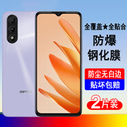 奧多金 適用魅藍(lán)10/10s/20鋼化膜全屏覆蓋防爆防摔全包黑邊防塵無白邊高清屏幕保護(hù)手機(jī)貼膜 魅藍(lán)20  全屏鋼化膜【2片裝】