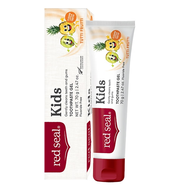 紅印新西蘭紅印red seal牙膏無(wú)氟防蛀固齒清潔牙膏清新口氣100g 【強效護齒】?jì)和ぬ}味牙膏75g