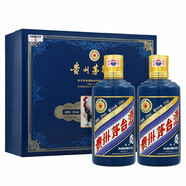 茅臺（MOUTAI）生肖紀念酒 53度 500ml 53%vol 飛天茅臺貴州醬香型白酒 收藏系列 375mL 2瓶 雞年禮盒裝