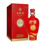 五糧濃香  五糧液收藏送禮佳品禮盒酒 55度 750mL 1瓶 60周年紀念酒 濃香型白酒