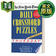 紐約時(shí)報每日字謎 英文原版 The New York Times Daily Crossword Puzzles 英文版 進(jìn)口英語(yǔ)原版書(shū)籍 9780804115827