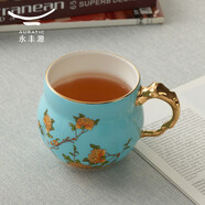 auratic國瓷永豐源 夫人瓷西湖藍清心茶杯水杯馬克杯 高顏值禮盒包裝 