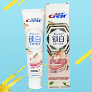 佳潔士（CREST）雙色鎖白牙膏 清新白桃香120g