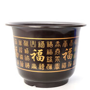 特大號加厚塑料花盆種果樹綠植綠蘿花盆仿陶瓷大花盆批發(fā) 340大號【直徑】2個裝 32cm 百?；ㄅ琛居型斜P+贈品】