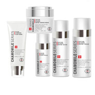 格妍【官方】化妝品洋甘菊套裝舒緩修護敏感肌膚專(zhuān)用去紅血絲護膚品 格妍洋甘菊五件套