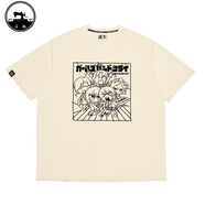 滄瀚哭泣少女樂(lè)隊(duì)周邊t恤男女GirlsBandCry的吶喊cos短袖衣服tshirt 2025093-少女樂(lè)隊(duì)線條版-杏色 2XL 180-185cm/170-190斤