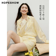 紅袖（hopeshow）紅袖時(shí)尚休閑褲  短褲  90125111205 粉黃 L