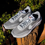 耐克（NIKE）X Sacai聯(lián)名黑藍(lán)藤原浩黑厚底跑步鞋DH2684-400 DH2684-001 37.5