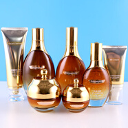 名蔻【旗艦直銷(xiāo)】名蔻耀世小金瓶多肽凍齡化妝品名寇保濕補水乳套 【7件】保濕水+精華乳+精華霜+潔