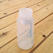 布朗博士標(biāo)準(zhǔn)口徑玻璃奶瓶瓶身120/250ml 標(biāo)口PP塑料空瓶身配件 PP標(biāo)口瓶身120透明刻度產(chǎn)地隨機