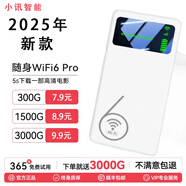 小訊智能隨身wifi5g無限流量2025款移動(dòng)無線網(wǎng)卡5Ghz免插卡路由器無限速流量車載便攜高速云南新疆西藏可用 5G【帝皇版wifi6】充電寶二合一