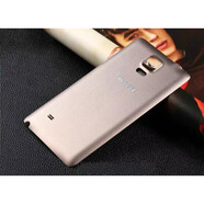 三星（SAMSUNG）適用于Note4原裝后蓋N9108V手機殼N9106電池蓋Note3后殼S5透明硅膠套G9008v 三星Note4 后蓋【金色】 Note4 三星其他型號