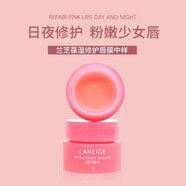 蘭芝（）韓國唇膜水果味淡化唇紋去死皮補水保濕睡眠潤唇膏20g 3g