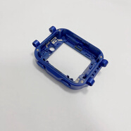 I適用于華為兒童手表4Pro中框華為電話(huà)手表配件中殼SN-L10 連接表帶中框 帶按鍵 藍色 外殼