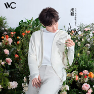 VVC成毅同款防曬衣女502UV防曬服冰感防曬戶外運動透氣防紫外線外套 煙白色 (155-175CM/40-70KG)