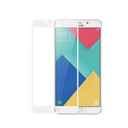 三星（SAMSUNG）適用于三星A9手機鋼化膜A9000全屏覆蓋A9100高清防爆玻璃保護硬彩邊貼膜 三星A9/A9000/A9100【全屏白色 兩片裝 三星Galaxy A9
