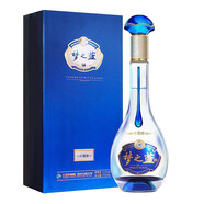 洋河夢之藍(lán)系列 550ml 綿柔濃香型白酒高端白酒 商務(wù)宴請送禮佳品 40.8度 550mL 1瓶 裝【夢3水晶版】