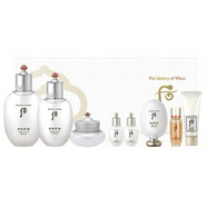 后（The history of Whoo）雪玉凝套裝拱辰享水乳霜套盒淡班潤白滋潤補水禮盒女士護膚品韓國 后雪玉凝潤白水乳霜8件套盒