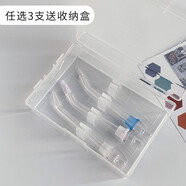 通用原裝適配優(yōu)思邁usmile沖牙器C1噴嘴博皓便攜款密浪洗牙器替換頭配件 3支 3支自選送收納盒 注意型號(hào)