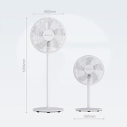 格力（GREE） 電風(fēng)扇落地扇家用低噪節(jié)能輕音大風(fēng)力客廳辦公室宿舍搖頭電風(fēng)扇寬葉片落地扇廣角16寸電風(fēng)扇 5葉白色FD-40X78Bh5[遙控定時(shí)款]