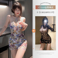 愛如如夫妻調(diào)情睡衣情趣內(nèi)衣性感房事戰(zhàn)袍夫妻刺激高檔母犬sm羞恥大尺度 浪漫夏日連衣裙+7510鏤空包臀網(wǎng)衣 均碼80-120情趣內(nèi)衣服方便老公吃大尺度戰(zhàn)衣