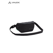 巍德（VAUDE）戶外運(yùn)動便攜斜挎包徒步登山簡約腰包胸包男女同款防潑水小包 黑