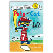 Pete the Cat: Play Ball! (My First I Can Read)皮特貓：打棒球  小學(xué)教輔